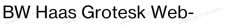 BW Haas Grotesk Web字体转换 BW Haas Grotesk Web字体转换